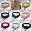 Lin Xiaozhai Style Women's Solid Knit Cross Sports Headband Free Size/Knit Red 15ea