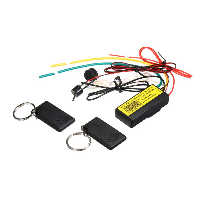 Engine Immobilizer, Car Anti-Theft Device Portable Anti-Hijacking Alarm System for