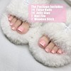 24 PCS False Nails, Short Fake Nails, Press on Nails,