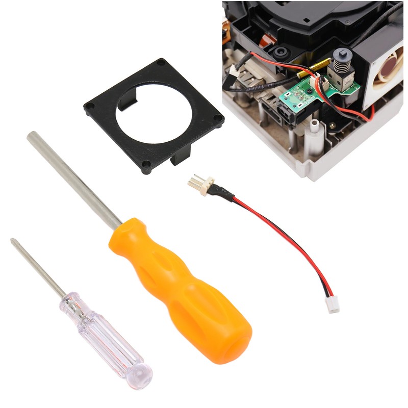 Fan 3D Print Mount Kit Replacement Game Console Cooling Fan