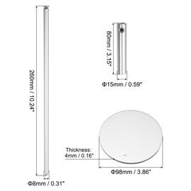 MECCANIXITY Headphone Stand Earphone Holder Desktop Anti-Slip Base Headset Stand Universal Aluminum Headphones Earphones