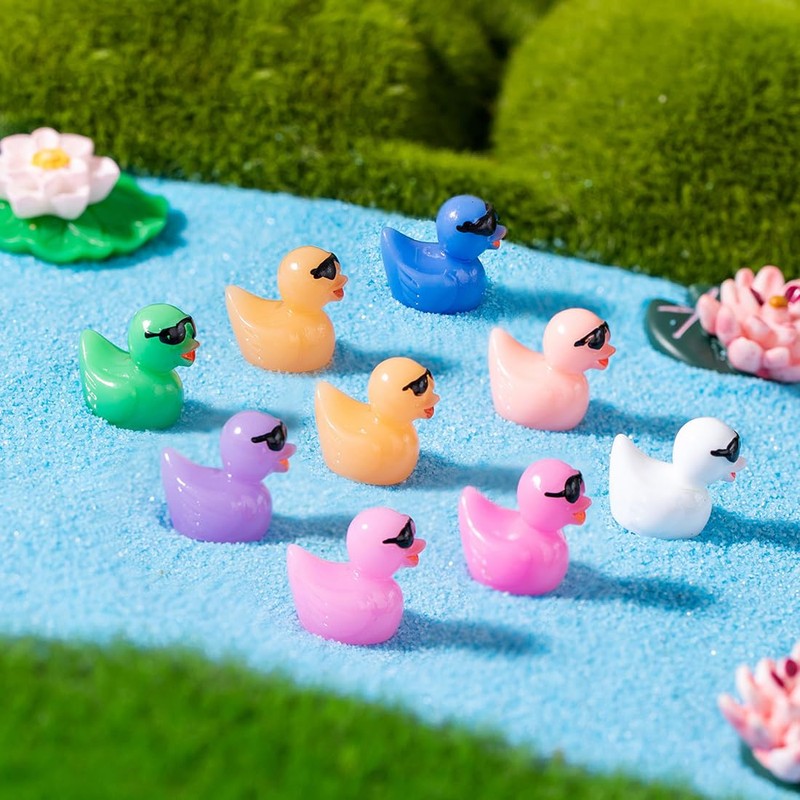 Garedeko Mini Ducks 100 Pack Tiny Ducks Little Ducks Small