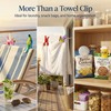 Beach Vacationers' Towel Clips for Beach, Pool, and Cruise Chairs,