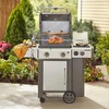 onlyfire Stainless Steel Grill Rotisserie Kit for Weber Genesis II