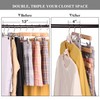 10Pcs Clothes Hanger Connector Hooks Clothes Organizer Adjustable Multi Purpose