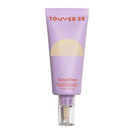 Tower 28 SunnyDays SPF 30 Tinted Sunscreen + Foundation - For Sensitive Skin - Mineral Sunscreen, Broad Spectrum UVA/UVB Sun Protection:_13 La Cienega