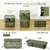 RISU GHON217 Storage Case, Trunk Cargo, Inner Cargo S-2, Green,