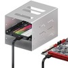 deleyCON 60 cm SATA 3 Cable Nylon 6 Gbit/s Data