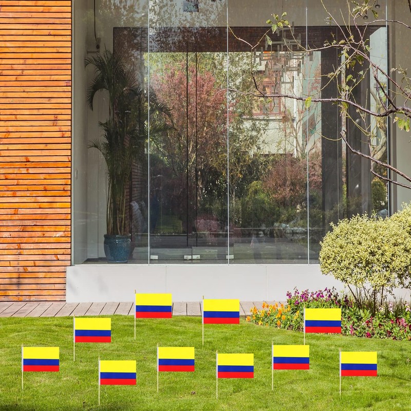 5 Pack Colombia Colombian Small Mini Wood Hand Held Stick