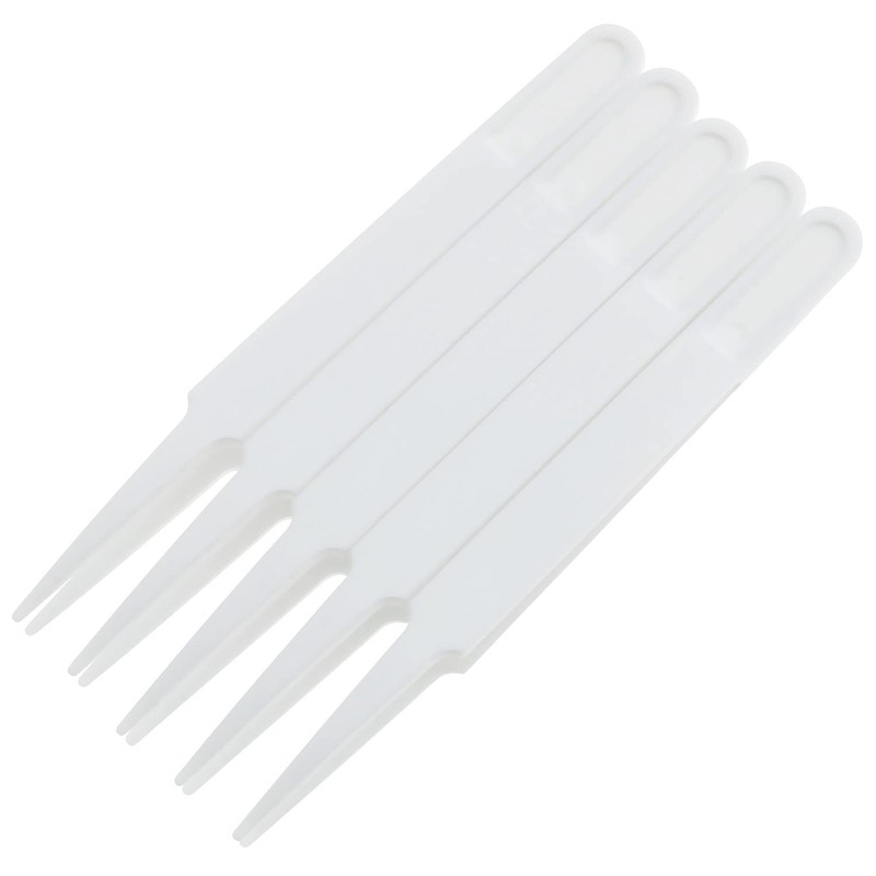 E-outstanding 5PCS Plastic Pointed Tip Tweezers Repairing Tools for Electronic