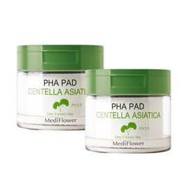Centella Mildly Acidic Toner Pads / PHA / Peeling Pads 1+1 180ml / 120 Pads / 센텔라 약산성 토너패드PHA필링패드 1+1 180ml  120매