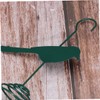 ORFOFE 2pcs Bird Feeder Hanging Pendant Metal Suet Cage Birds