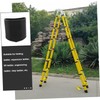 LALAFINA 4pcs Non Slip Ladder Feet Covers Durable Rubber Replacement