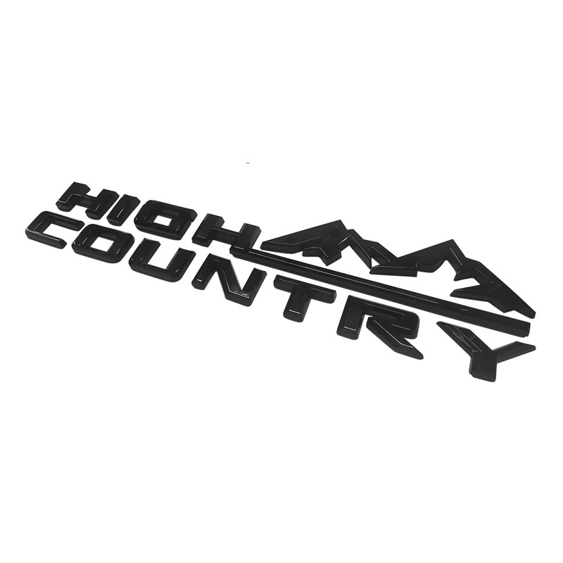 Generic 1PC 2019-2024 Tahoe Silverado High Country Tailgate Letter Logo