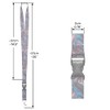 ROLSELEY Marble Lanyard Neck Strap with Detachable Metal Clip &