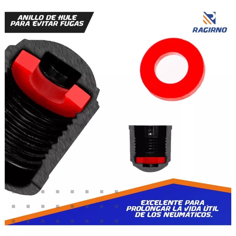 Ragirno Set De 20 Tapones Para Llantas De Auto, Bici