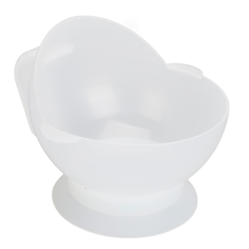 Spill Proof Scoop Bowl with Suction Base Adaptive Self Feeding