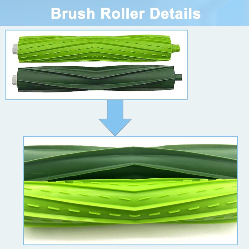 Pivxsnkew 2 Set Replacement Brushes Compatible for iRobot Roomba E