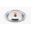 Chichi Tools Pot Lid, Snow Pan, Stainless Steel, Made in