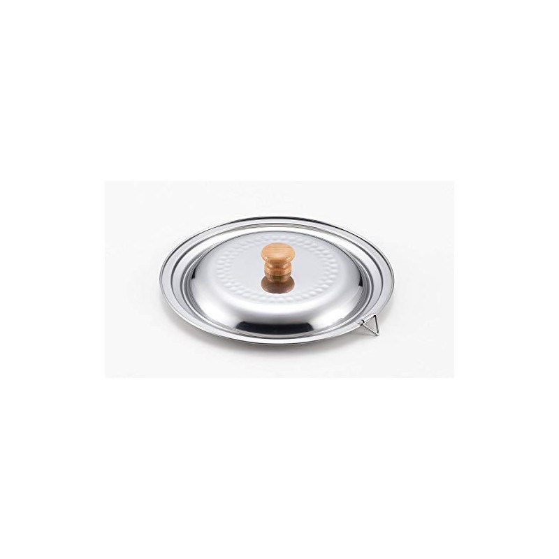 Chichi Tools Pot Lid, Snow Pan, Stainless Steel, Made in