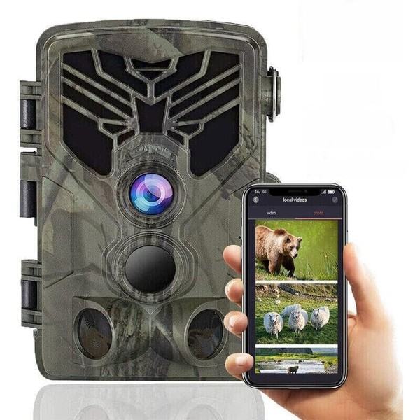 Suntek Wildlife Camera WLAN Bluetooth 36MP 4K with App Hunting Camera Mobile Phone Transmission Night Vision