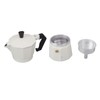 Stovetop Moka Pot Italian Hand Brewed Coffee Maker Aluminum Alloy