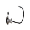 Owner American Ultrahead Round Jig Hook, 3/16-Ounce, Metallic Silver