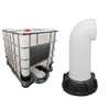 Sprießen Pack of 2 IBC drain nozzles, IBC water tank