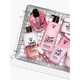 VICTORIA SECRET - SALT SOAK COCONUT SOOTHING BATH SALT - SOLD OUT NEW VERSION - - 14.4 FL OZ - PINK BODY