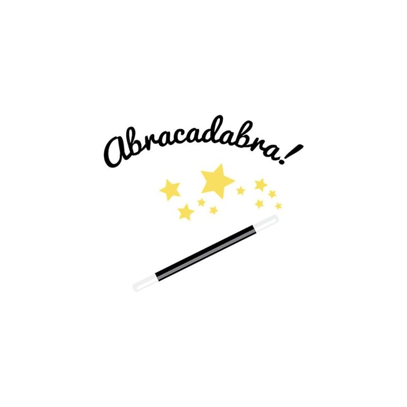CafePress Abracadabra Rectangle Car Bumper Magnet