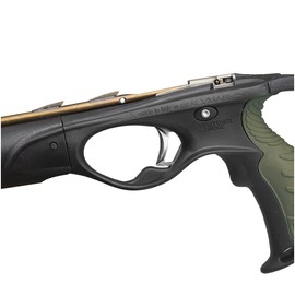 SALVIMAR Unisex - Adult Metal Handle for Arbalete, Black, fusto da 26 mm Interno