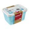 keeeper Food Containers, Set of 2, Freezable, Labelled Lid with