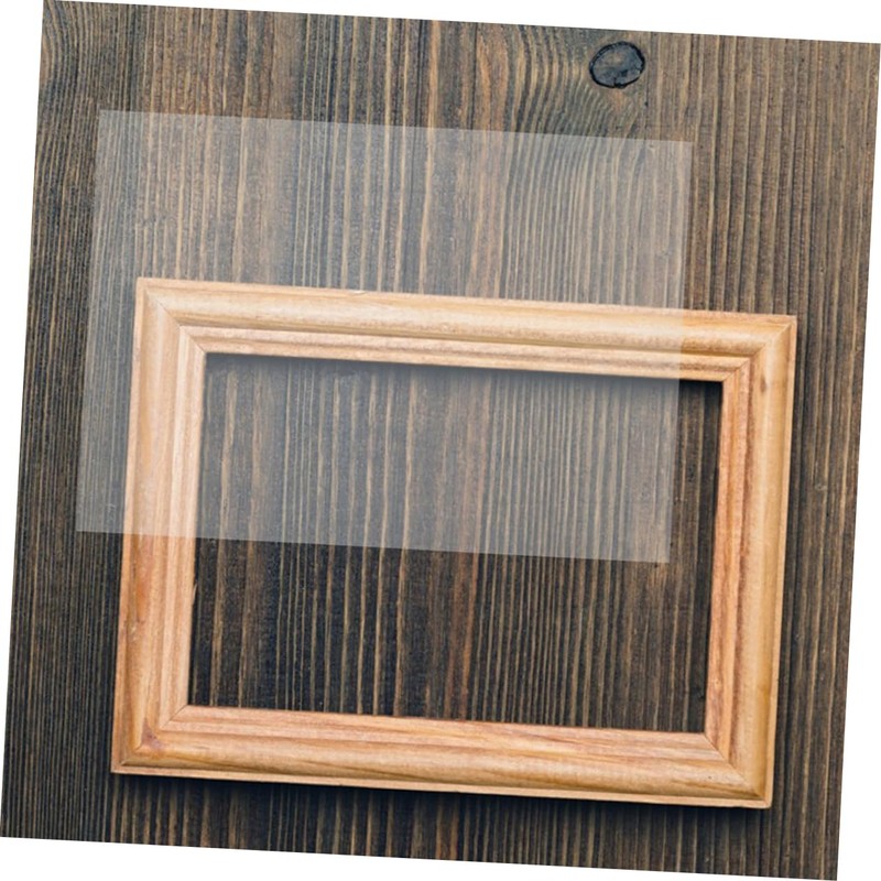 Gatuida 10 Pack Transparent Plastic Sheets Thin Plastic Sheets for
