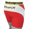 SPHINX Compression Short Lycra Short (L, Red) Shorts, Unisex-Adult