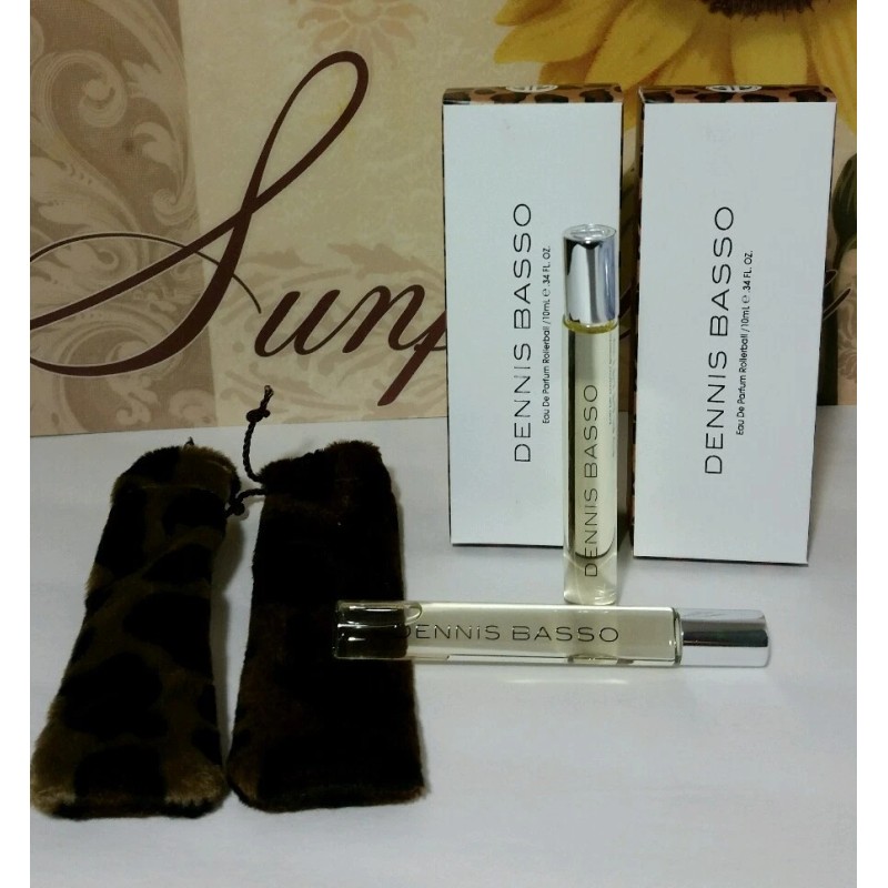 DENNIS BASSO .34oz/10ml Women Eau De Parfum Rollerball (NIB) LOT