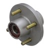 Seachoice Trailer Wheel Hub, 1 in. Axle, 4 Lug, Galvanized,