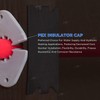 Highcraft PXINS012-10 1/2 in. PEX Insulator Cap, Isolates Pipe from
