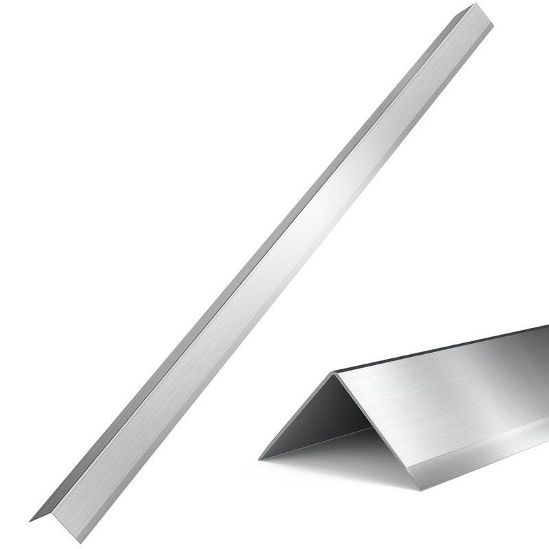 Fengone 6 Pack Stainless Steel Wall Corner Guard Metal Wall