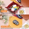 sourcing map 2pcs PU Leather Valet Tray Unisex Folding Small
