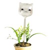 Cat Shaped Self Watering Bulbs Clear Glass Plant Water Plant
