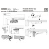 Geze TS 4000 EN 2-6 Door Closer in White without