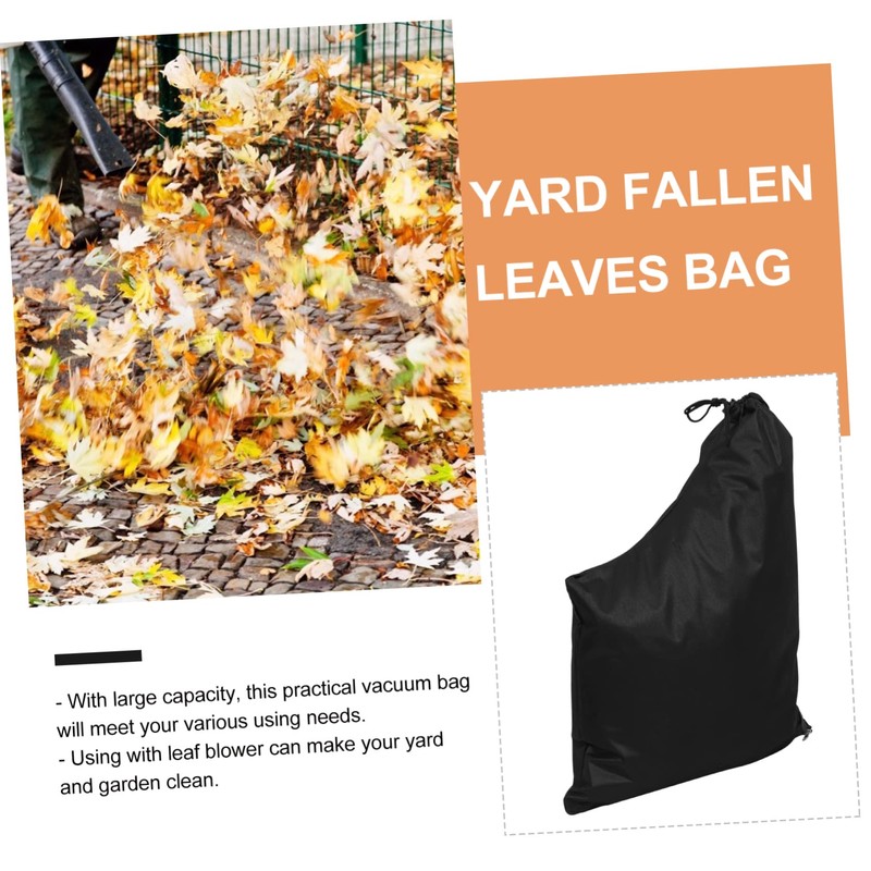 SUPVOX Leaf Blower Bag for Yard Cleanup 600D Oxford Fabric