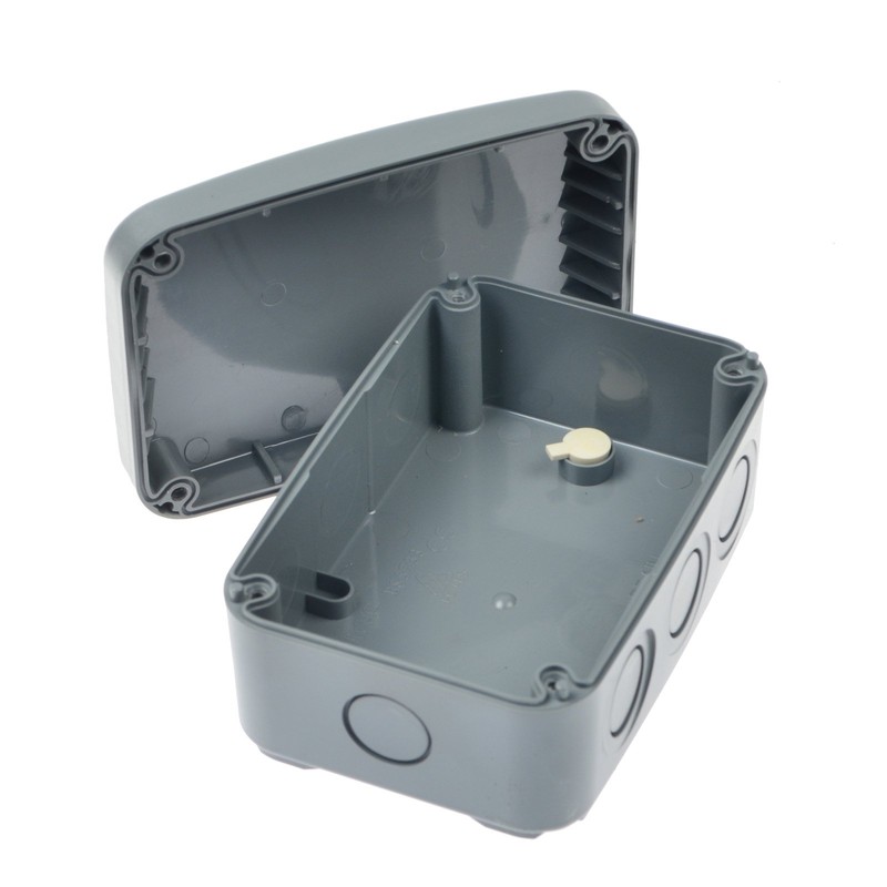 KCMYTONER Weatherproof Junction Box Square Electrical Project Enclosure with 20mm