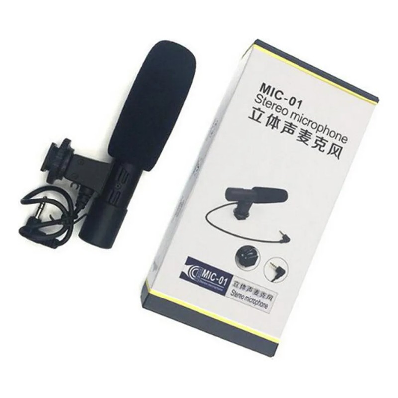 Cámara Slr Crófono Crófono De Grabación Estéreo Para