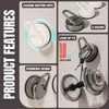Boxonly Suction Cup Hook - Gun Gray Heavy Duty No