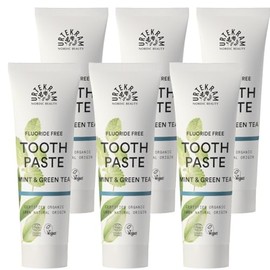 Ultekram Mint and Green Tea Toothpaste, 2.5 fl oz (75 ml), Set of 6