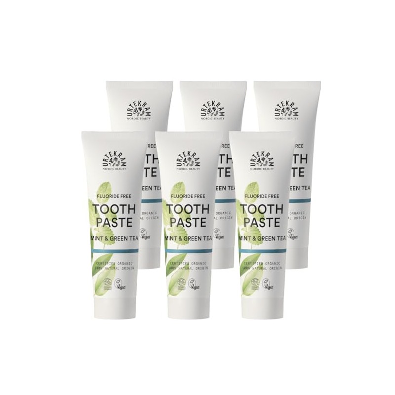 Ultekram Mint and Green Tea Toothpaste, 2.5 fl oz (75