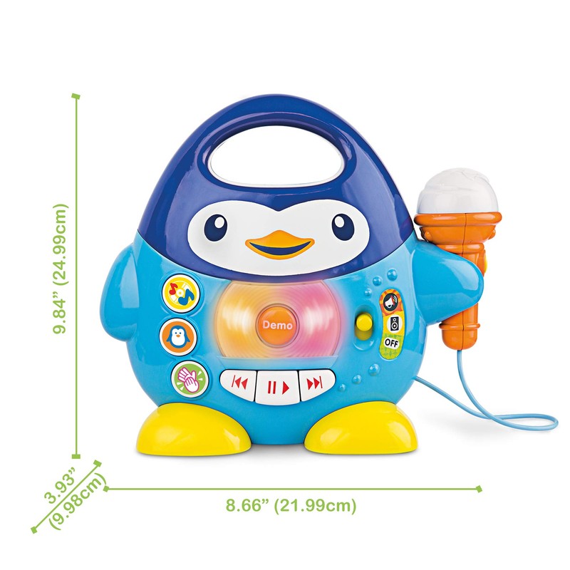 Toddler Karaoke Machine: Fun Musical Toys for Toddlers 1-3 &
