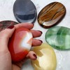 CrystalAge Hematite Palm Stone ~70x50mm