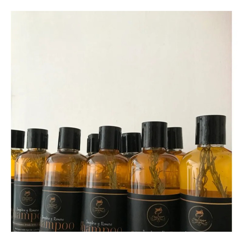 Shampoo De Jengibre Y Romero